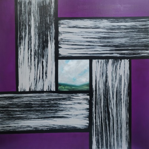 beyond  (72.7x72.7cm), A…